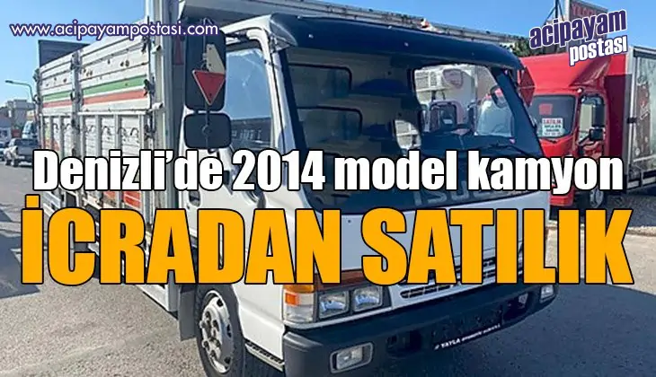 Denizli’de2014 model Isuzu kamyon
                    icradan satılık