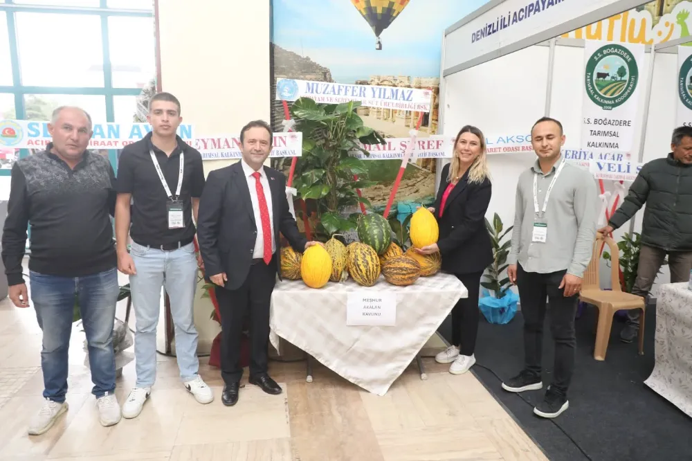 Acıpayam Tarımı Denizli Tarım Fuarı’nda Parladı