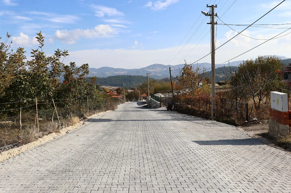 Serinhisar’a modern yol konforu