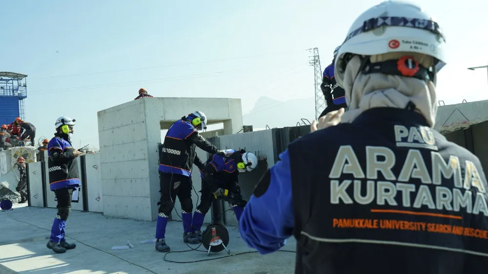 PAÜ Arama Kurtarma Ekibi, Yerel Düzey Masabaşı ve Saha Tatbikatına Katıldı