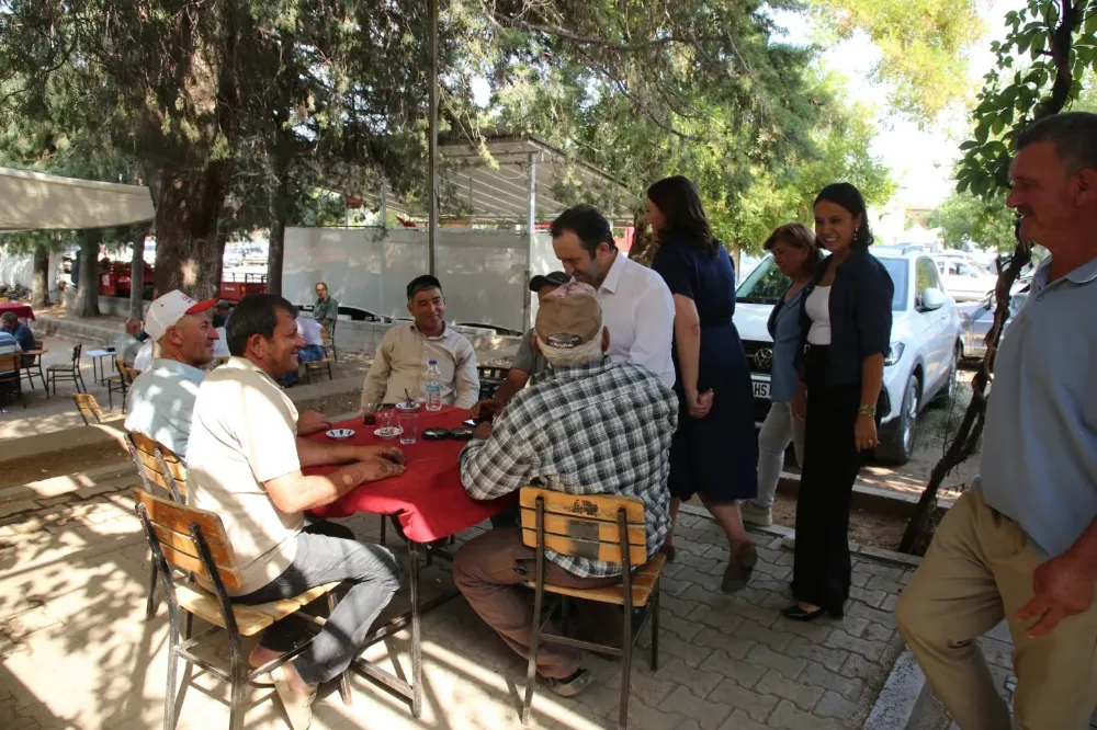 CHP’Lİ HEYETTEN  ACIPAYAM BELEDİYESİ’NE ZİYARET
