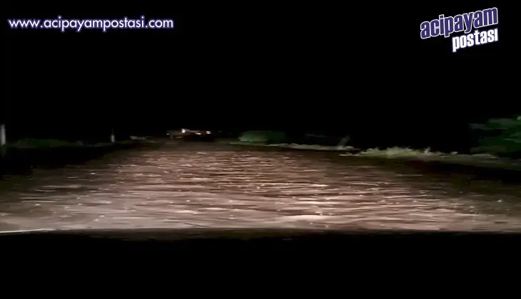 AKÇAPINAR MAHALLESİNDE ETKİLİ YAĞAN
                    YAĞIŞ ZOR ANLAR YAŞATTI