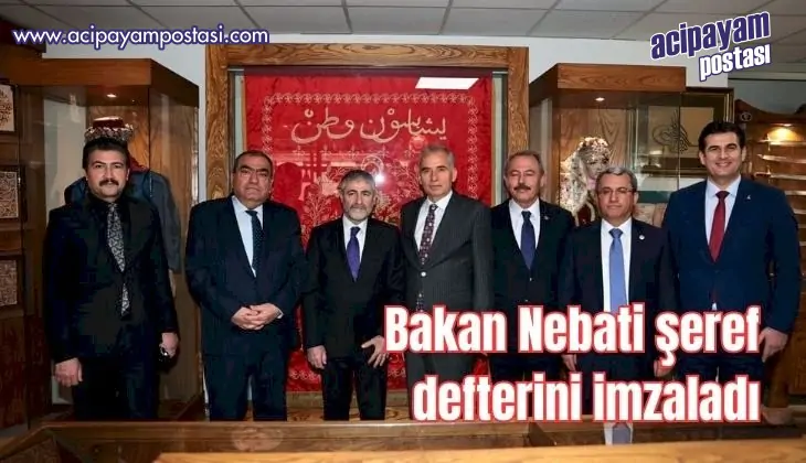 Bakan Nebati
                    Şeref Defterini
                    İmzaladı!