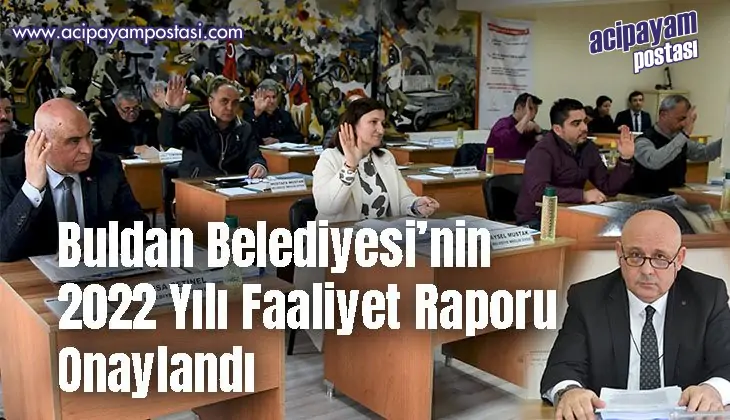 Buldan Belediyesi’nin 2022 Yılı Faaliyet
                    Raporu Onaylandı