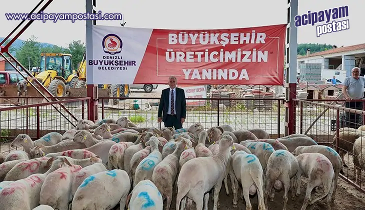 Büyükşehir Belediye üreticilere
                    desteğini sürdürüyor