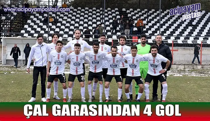 ÇAL GARASINDAN 4 GOL