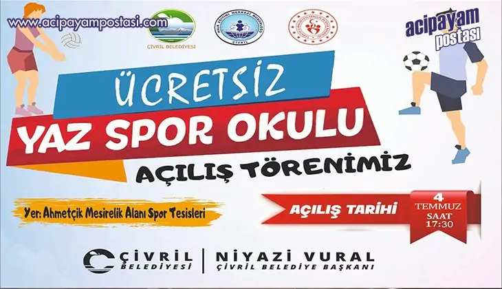 Çivril’de
                    Ücretsiz Yaz Okulu
                    Açılıyor