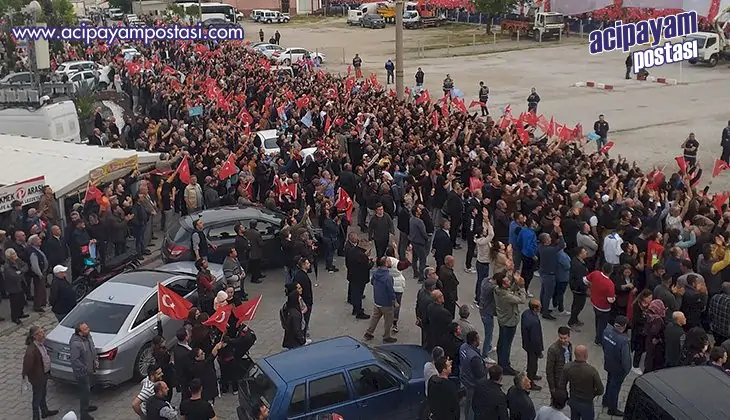 Denizli böyle bir
                    miting görmedi