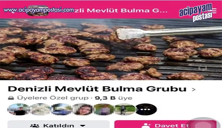 Denizli Mevlüt Bulma Grubu
                    Moderatöründen isyan