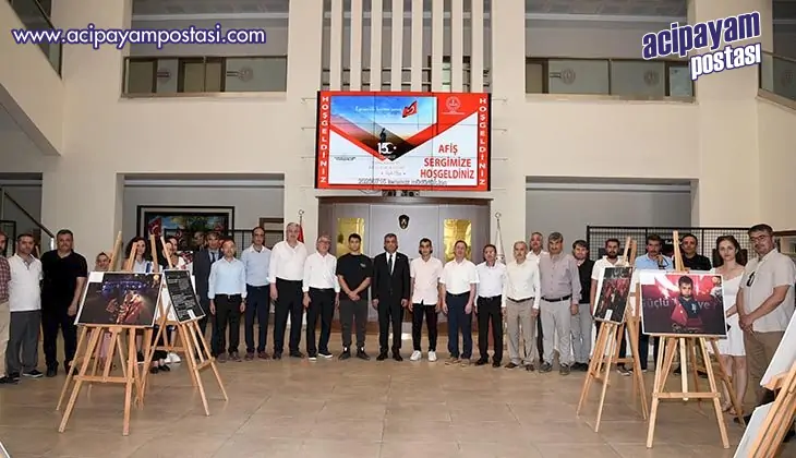 Denizli’de 15
                    Temmuz afiş sergisi