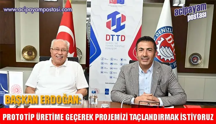 Denizli’de Teknik Tekstil Merkezi
                    Projesi İçin Bir Araya Geldiler
