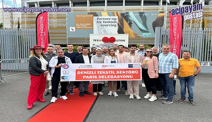 DENİZLİLİ TEKSTİLCİLER, MODANIN MERKEZİ
                    PARİS’TE