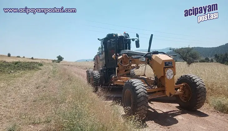 Honaz’da yol
                    çalışmaları devam
                    ediyor