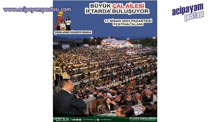 İFTAR YEMEĞİ
                    VE ÇOCUK ŞENLİĞİNE
                    DAVET
