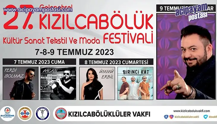 Kızılcabölük Kültür Sanat ve Moda
                    Festivali başlıyor