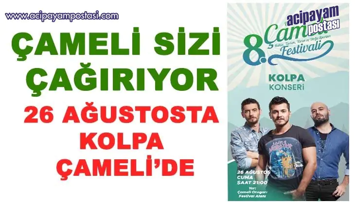 KOLPA KONSERİNE
                    DAVETLİSİNİZ