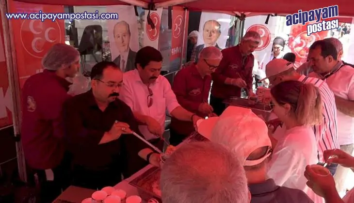 MHP Denizli’den aşure
                    hayrı