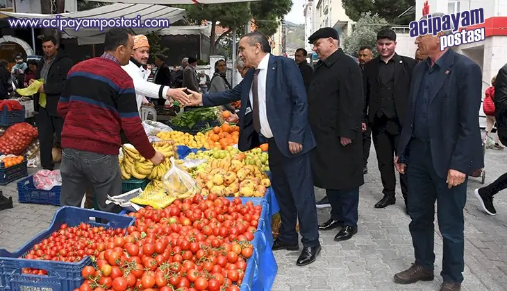 MHP Milletvekili Adayı Ünal, Buldan’ı
                    ziyaret etti