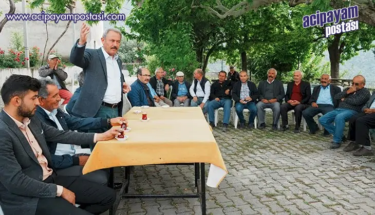 Milletvekili Tin, seçim çalışmalarını
                    Buldan ve Güney’de sürdürdü
