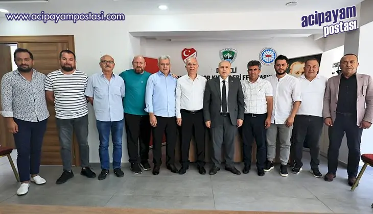 MÜDÜR İLMAN
                    BAŞKAN CEŞEN’İ ZİYARET
                    ETTİ