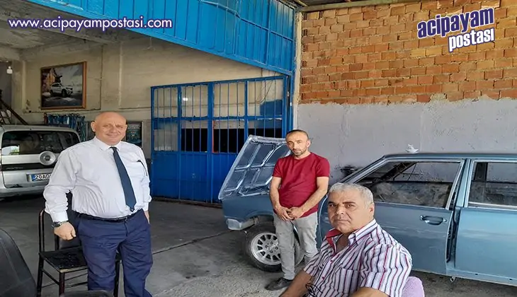 Mustafa Şevik Sanayi Sitelerini Ziyaret
                    Etti