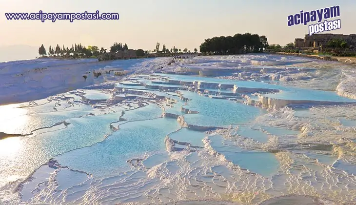 Pamukkale
                    girişler imkansız hale
                    geldi