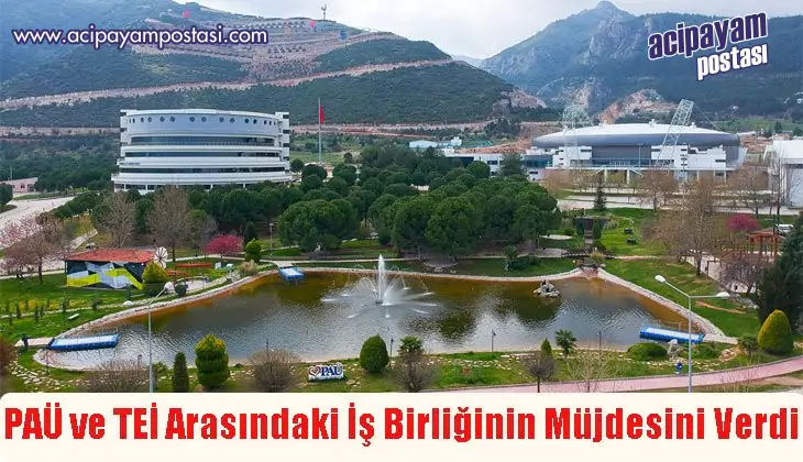 Rektör Kutluhan PAÜ ve TEİ Arasındaki İş
                    Birliğinin Müjdesini Verdi