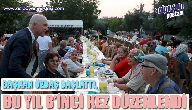 Sarayköy Belediyesi, Muharrem iftarı
                    geleneğini devam ettirdi