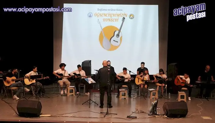 Sarayköylüler müziğe
                    doydu