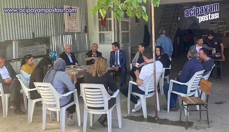 Seçim Çalışmalarını Güney ve Sarayköy’de
                    sürdürdü