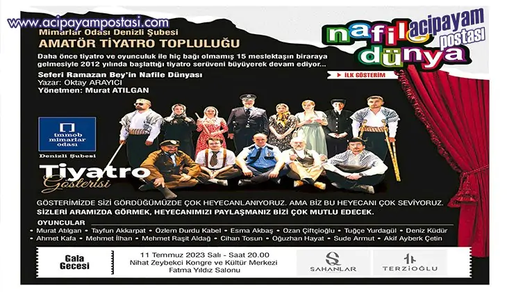 ‘Seferi
                    Ramazan Bey’ izleyiciyle
                    buluşuyor