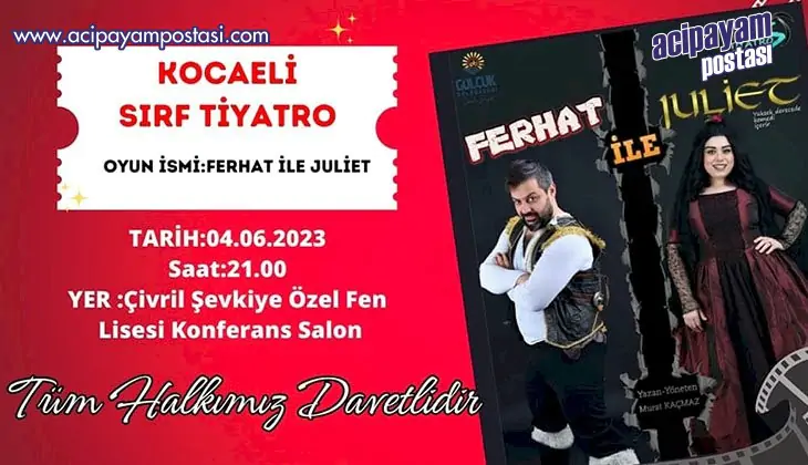 Tiyatro
                    Festivali İlçelerde de
                    yaşanacak