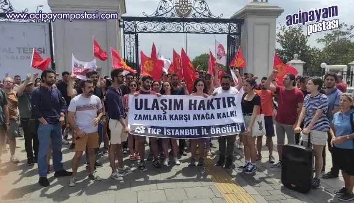 TKP ULAŞIMA ZAMMI
                    PROTESTO ETTİ!
